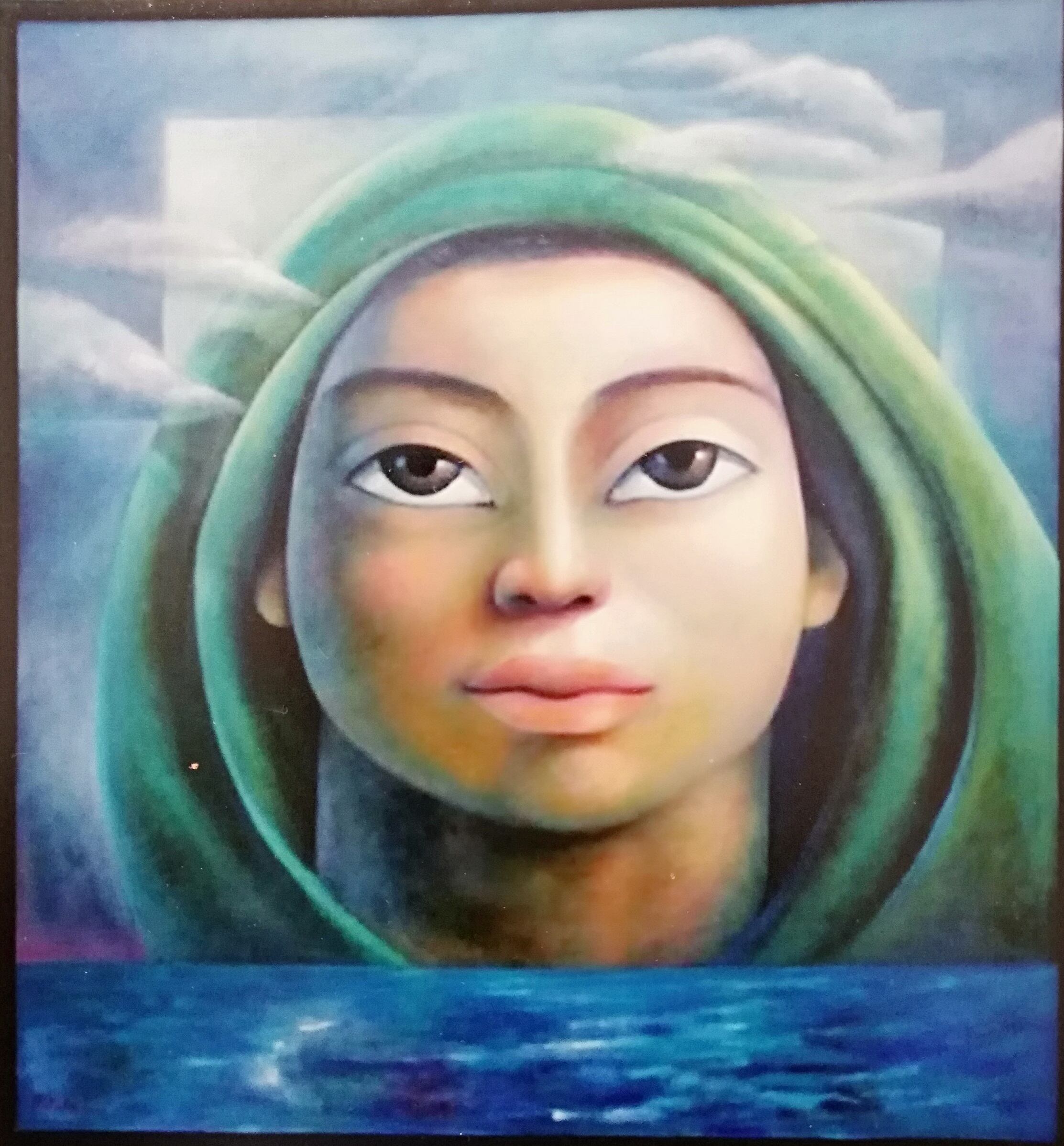 Civilización indígena desaparecida hace siglos contacta a pintor Claudio Medrano para que los retrate