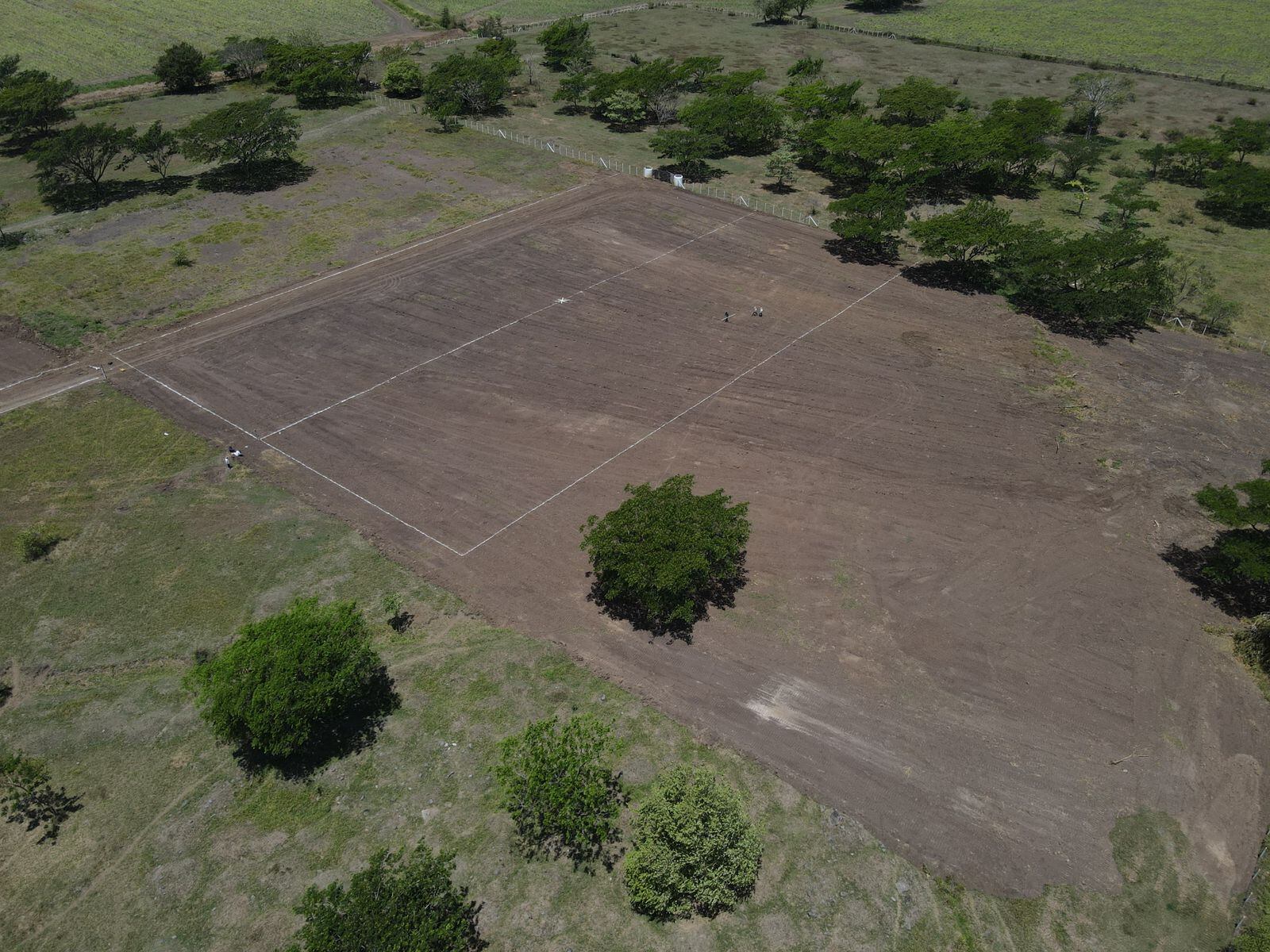 El centro de entrenamiento del Puntarenas FC tendrá dos canchas y se ubicarán contiguo al nuevo estadio de los chuchequeros. Cortesía.