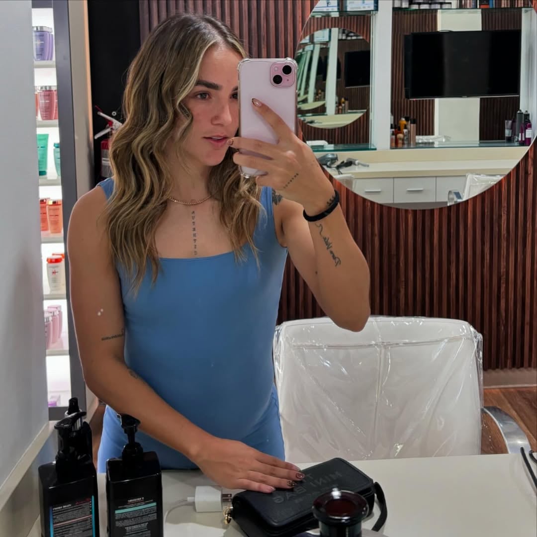 Melissa Herrera se mostró agradecida por las palabras que recibió de un hombre. Instagram.