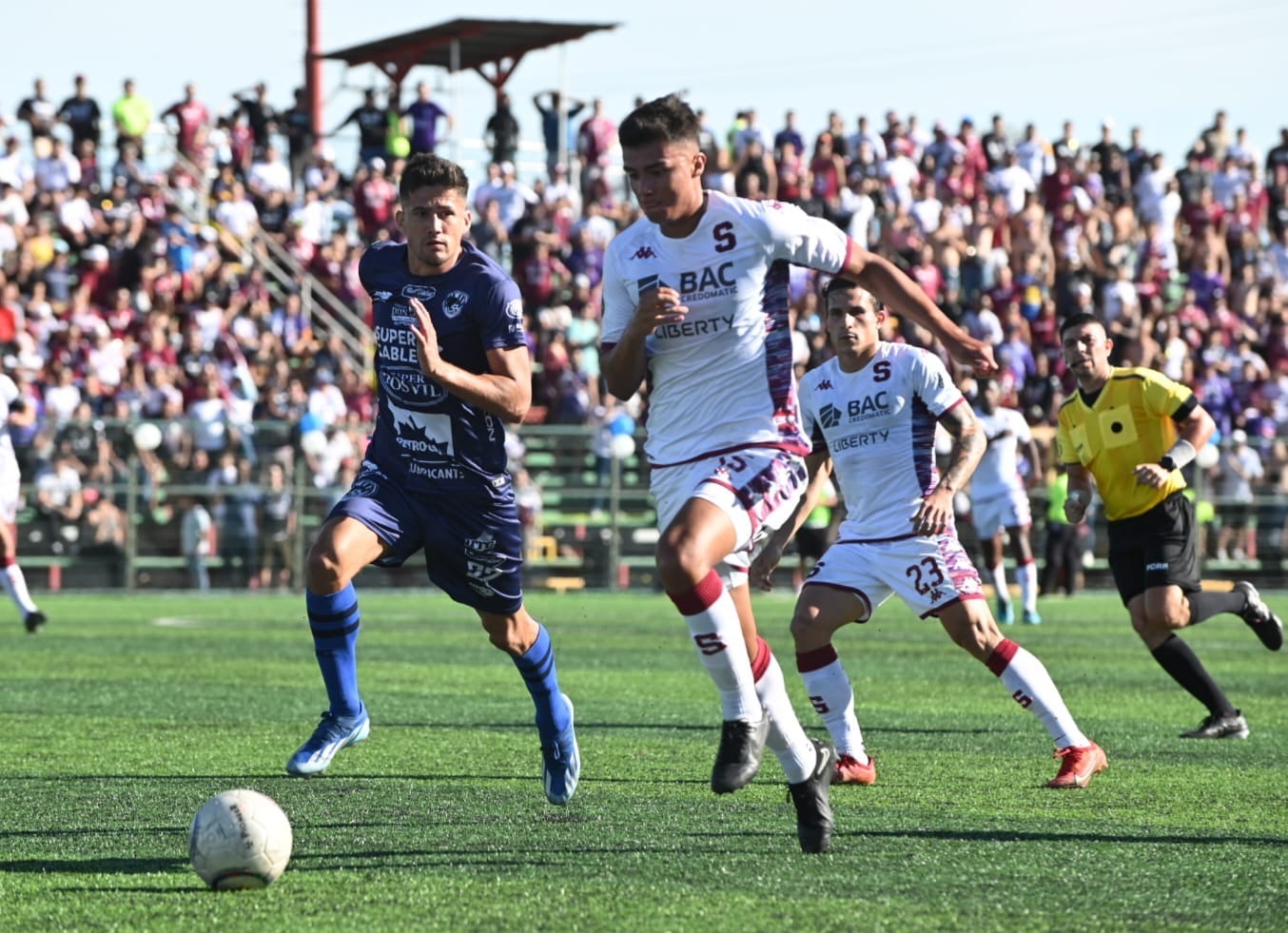 13/05/2024/ Juego entre Municipal Grecia vs Deportivo Saprissa / Foto Albert Marín