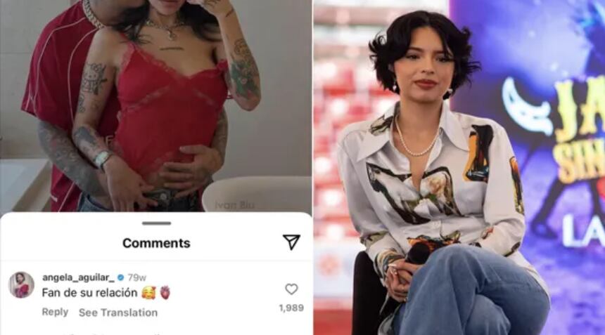 Memes por la relación de Chrisitian Nodal y Ángela Aguilar