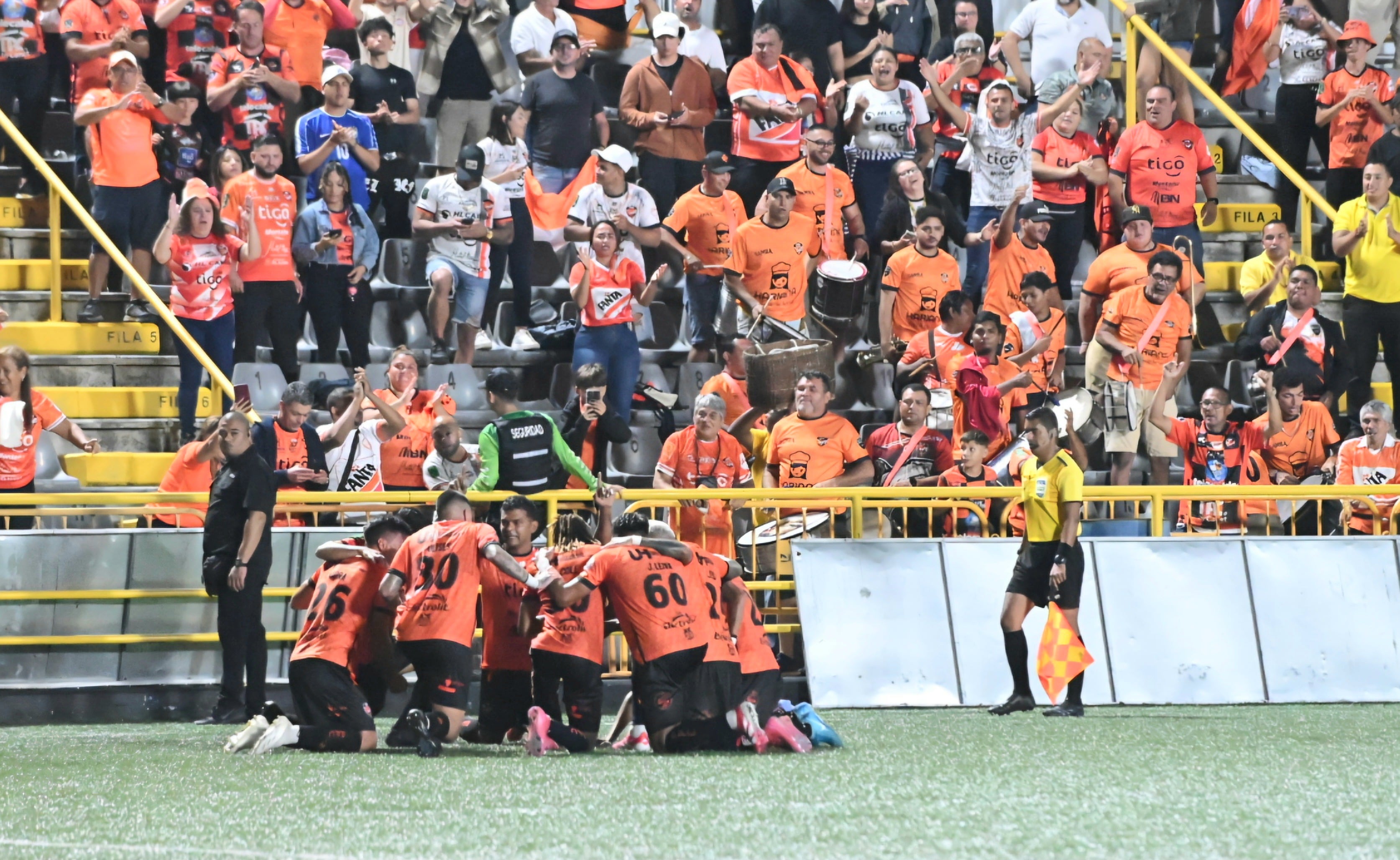 07/05/2025, San José, Rohrmoser, estadio Ernesto Rohrmoser, partido de la jornada 22 del torneo de clausura 2025 entre Puntarenas FC vs Santa Ana.