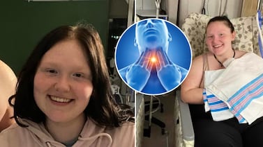 Joven fue al doctor por un dolor de garganta y descubrió que estaba embarazada de cuatrillizos