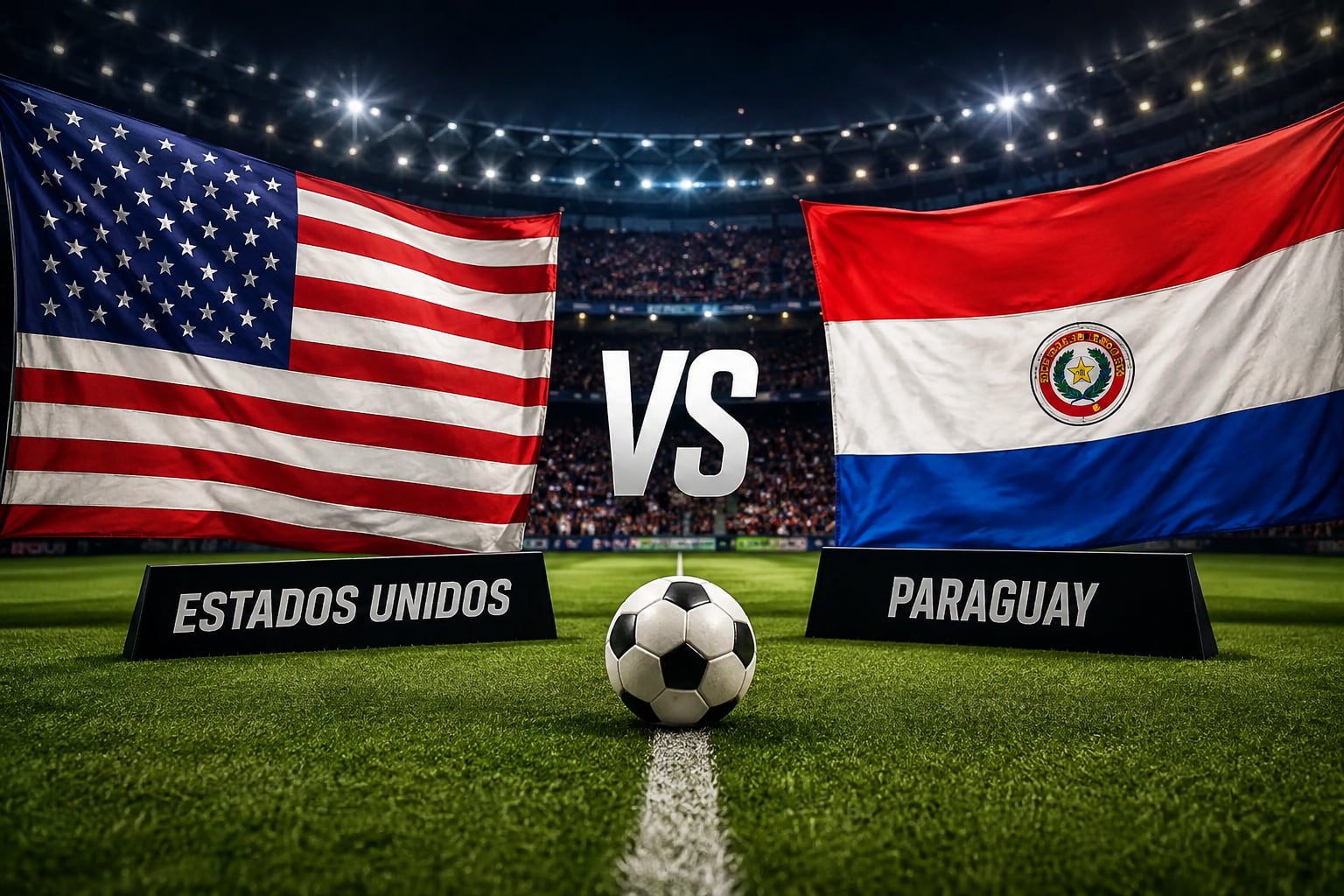 Estados Unidos y Paraguay protagonizarán uno de los partidos más atractivos de la jornada en el Mundial 2026