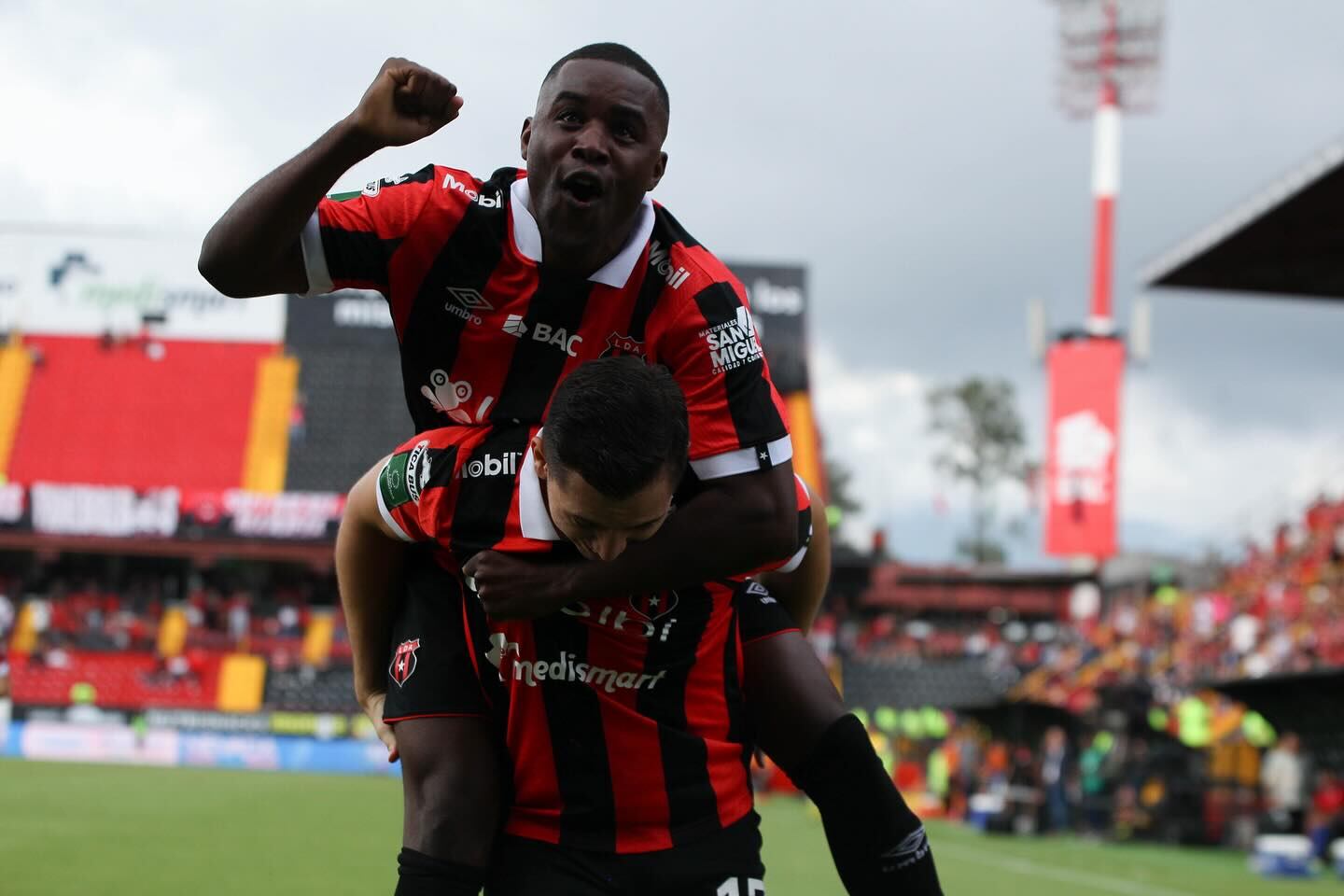 Joel Campbell contabiliza ocho anotaciones con Liga Deportiva Alajuelense en lo que va del Clausura 2024.