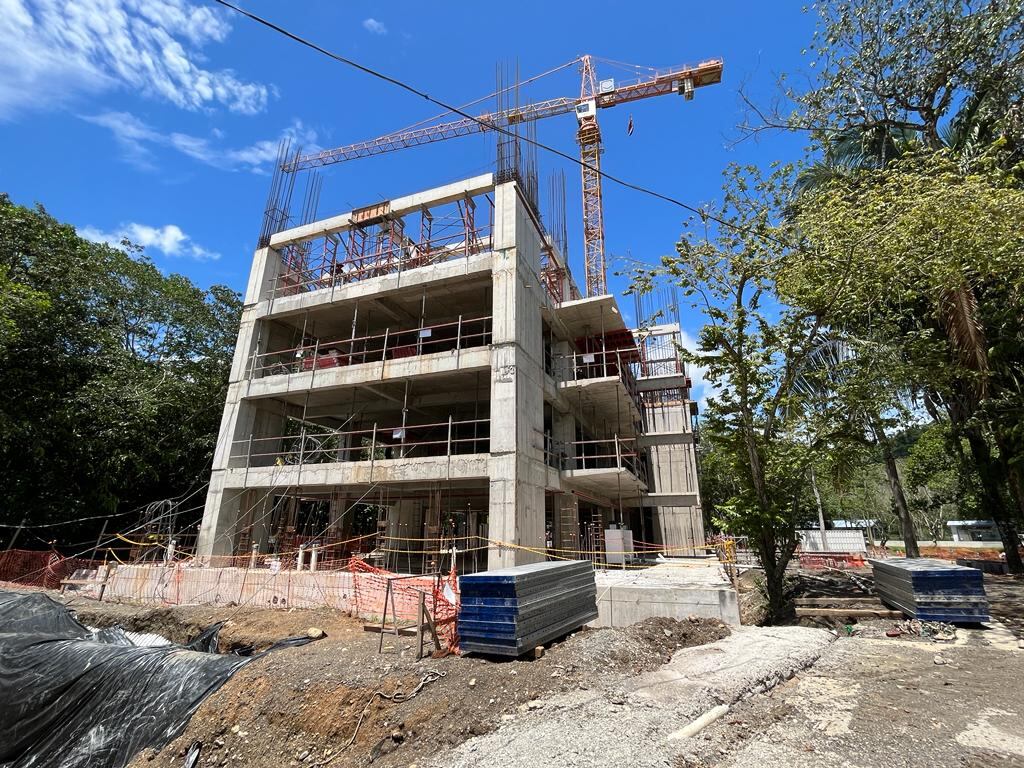 Selva Coral, proyecto en construcción en Jacó.