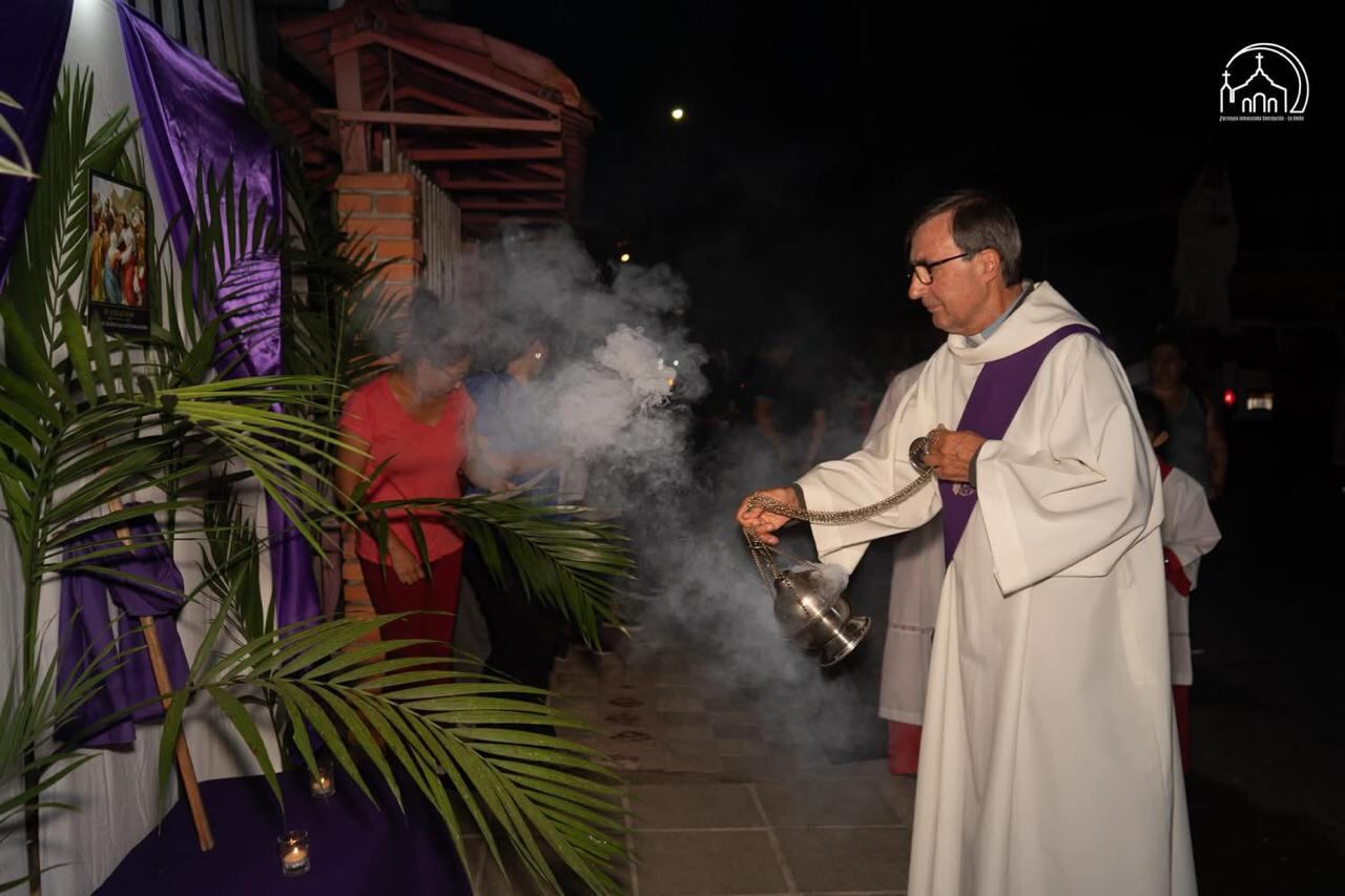 Marvin Rodríguez es diácono y aficionado al Deportivo Saprissa. El religioso contó su fervor por la iglesia y su amor por los colores morado y blanco. Cortesía.