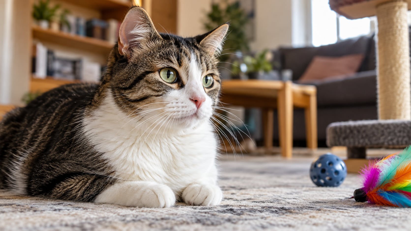 Los gatos de interior registraron una mediana de BPA de 35,3 pg/mg, frente a 24,4 pg/mg en animales con acceso al exterior.