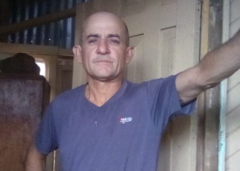 Carlos Sánchez Camacho, hombre perdido en cerro Dantas desde el pasado jueves 18 de febrero. Foto cortesía Steven Sánchez.
