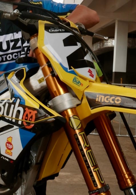 José Pablo Chaves, es el dueño de una RM-Z450.