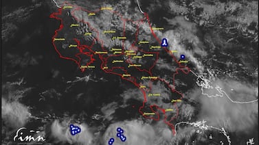 Estas son las regiones donde más afectará la onda tropical #4 en Costa Rica