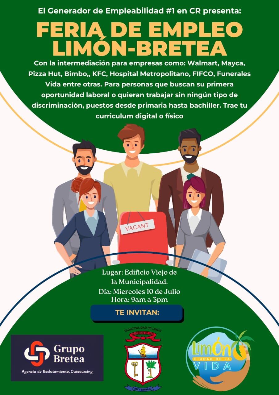 feria de empleo en limón