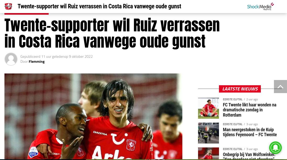 Bryan Ruiz, alajuelense, Twente, Países Bajos