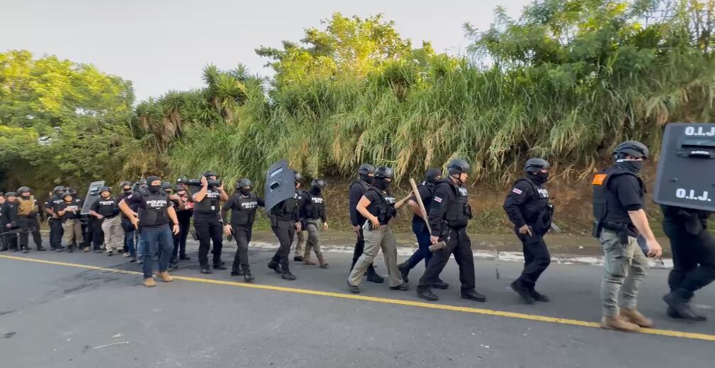 El OIJ realiza 11 allanamientos para desmantelar banda narco en Heredia.