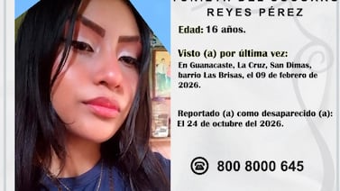 OIJ busca a una adolescente que desapareció en febrero pero fue reportada hasta ahora