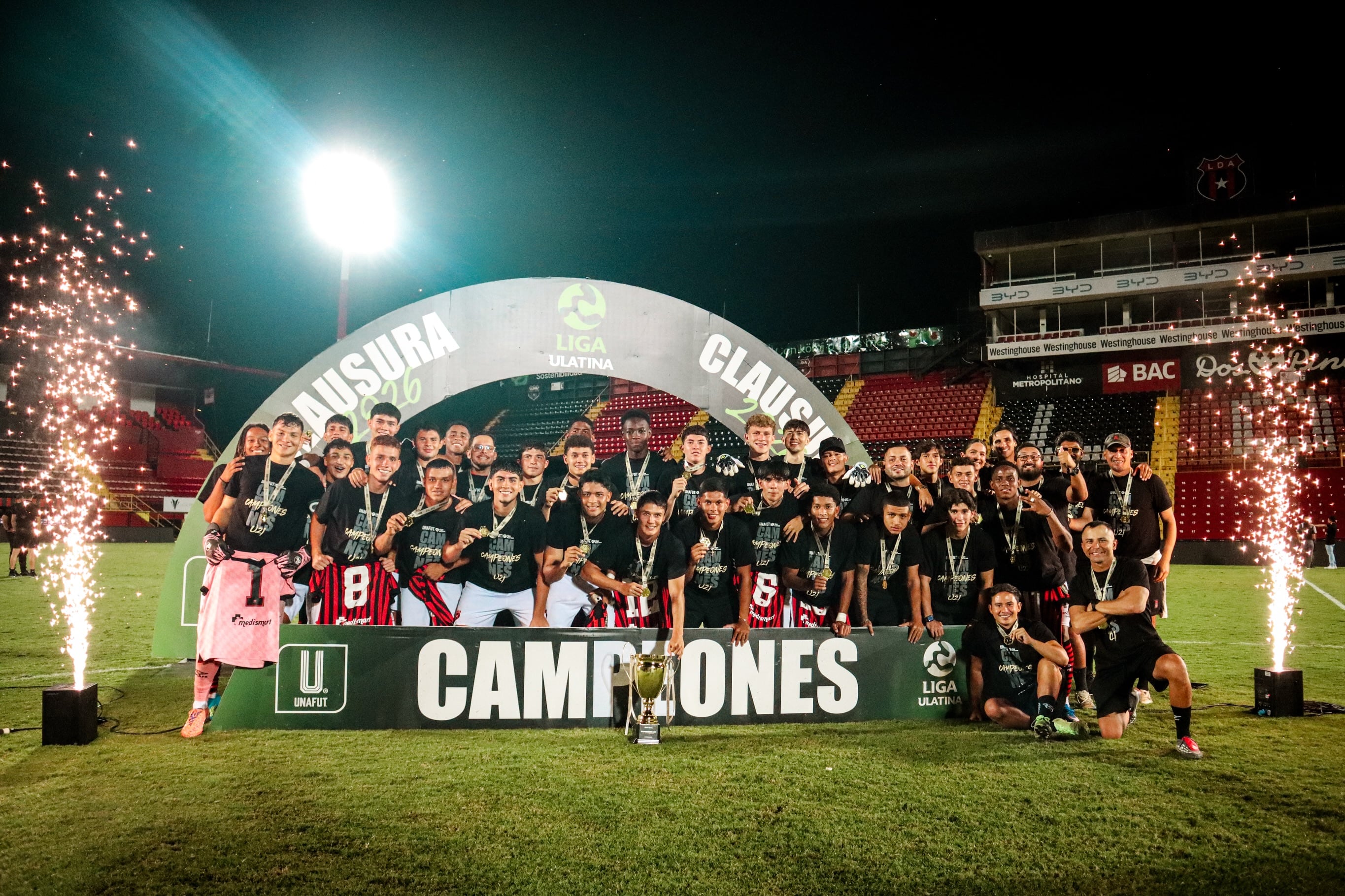 Liga Deportiva Alajuelense ganó el título U-21 de liga menor. Es el segundo cetro que consigue Bryan Ruiz como director técnico en esta categoría.