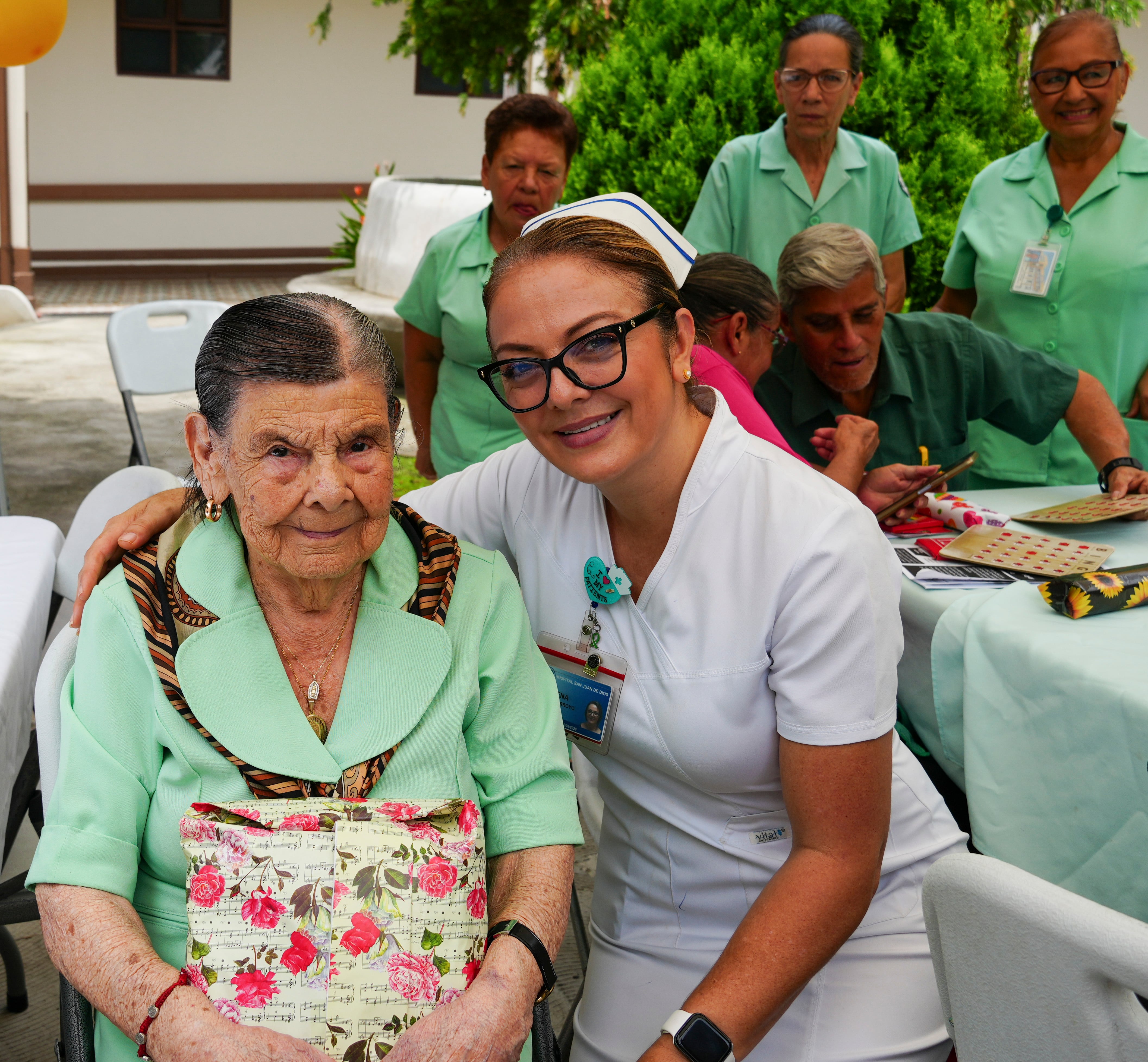 Adulta mayor más longeva del San Juan de Dios