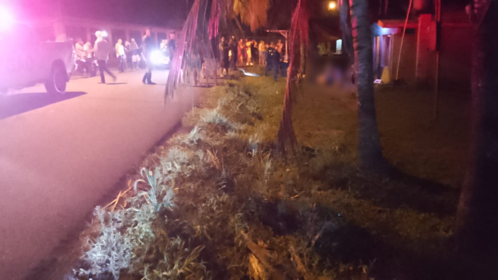 El doble homicidio ocurrió en Los Ángeles de Guácimo. Foto cortesía.