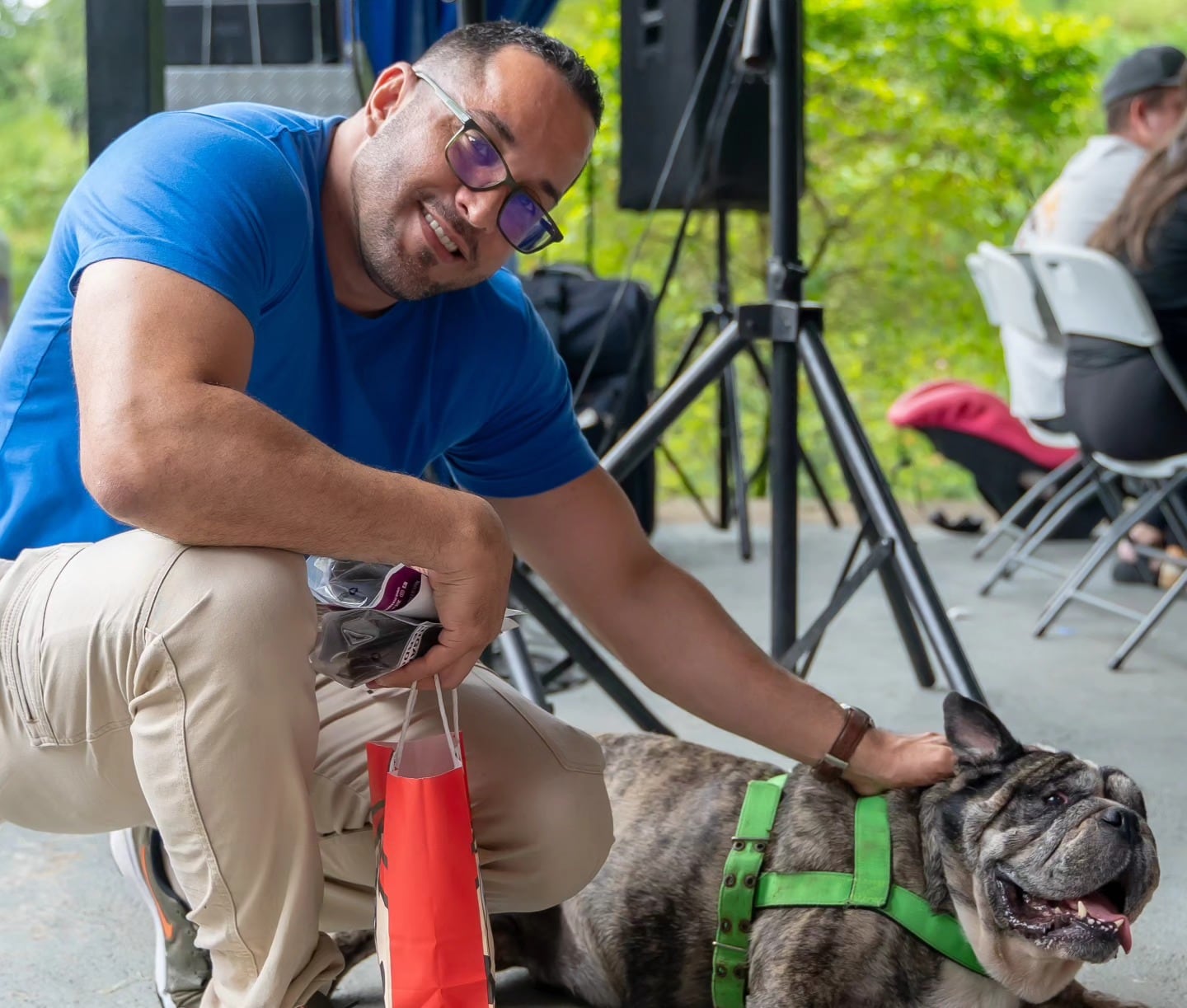El candidato a alcalde por San José, Johan Smith Gamboa, del Partido Nueva Generación (PNG)