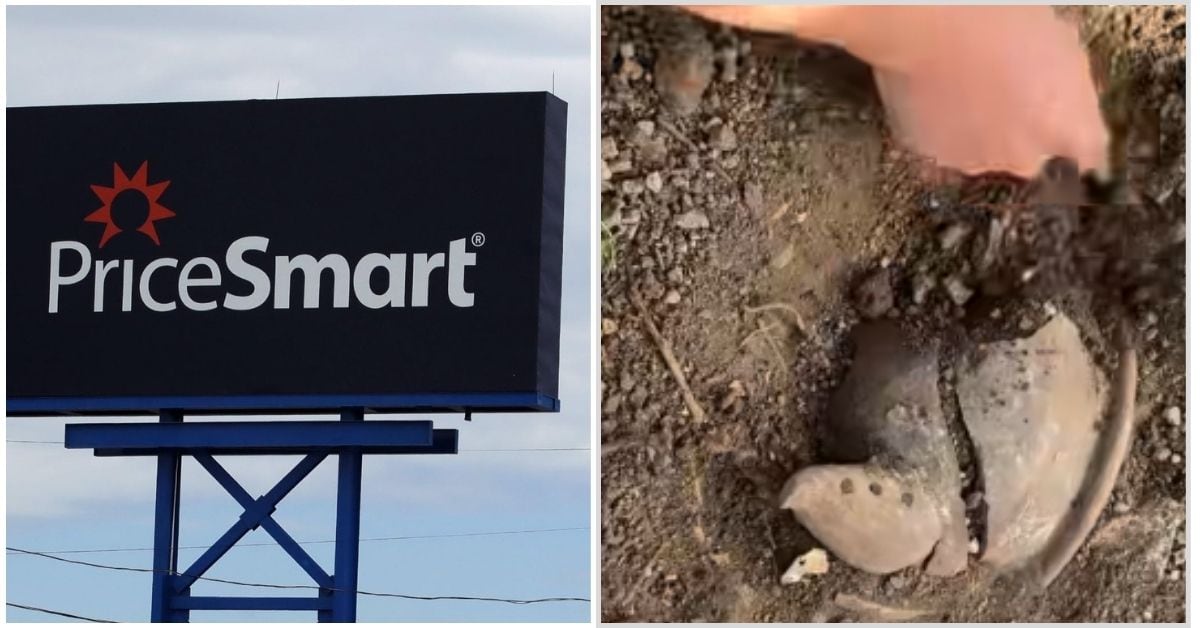 En el terreno de la construcción del nuevo Pricesmart, en Santo Domigo de Heredia, se encontraron una posible vasija arqueológica.