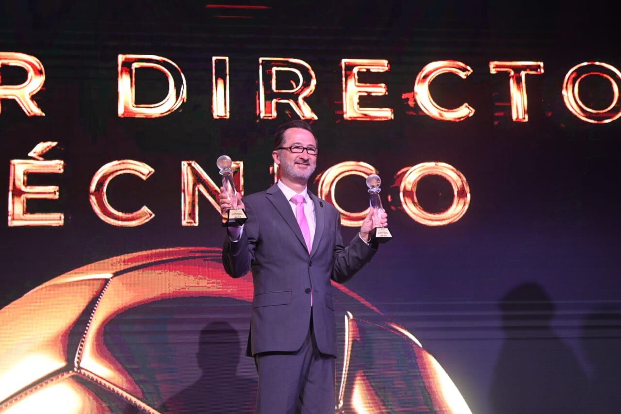 Juan Carlos Rojas, premios de la Unafut