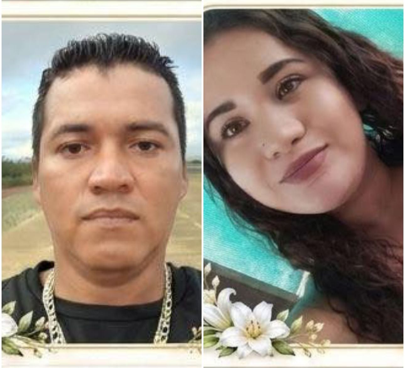 Jorge Luis Centeno Guevara, de 49 años y su hijastra Karen Tatiana Segura Solano, de 30 años, fallecieron en un vuelco de carro el martes 3 de junio del 2026, en San Pedro de Pérez Zeledón. Foto: Tomada de rede sociales