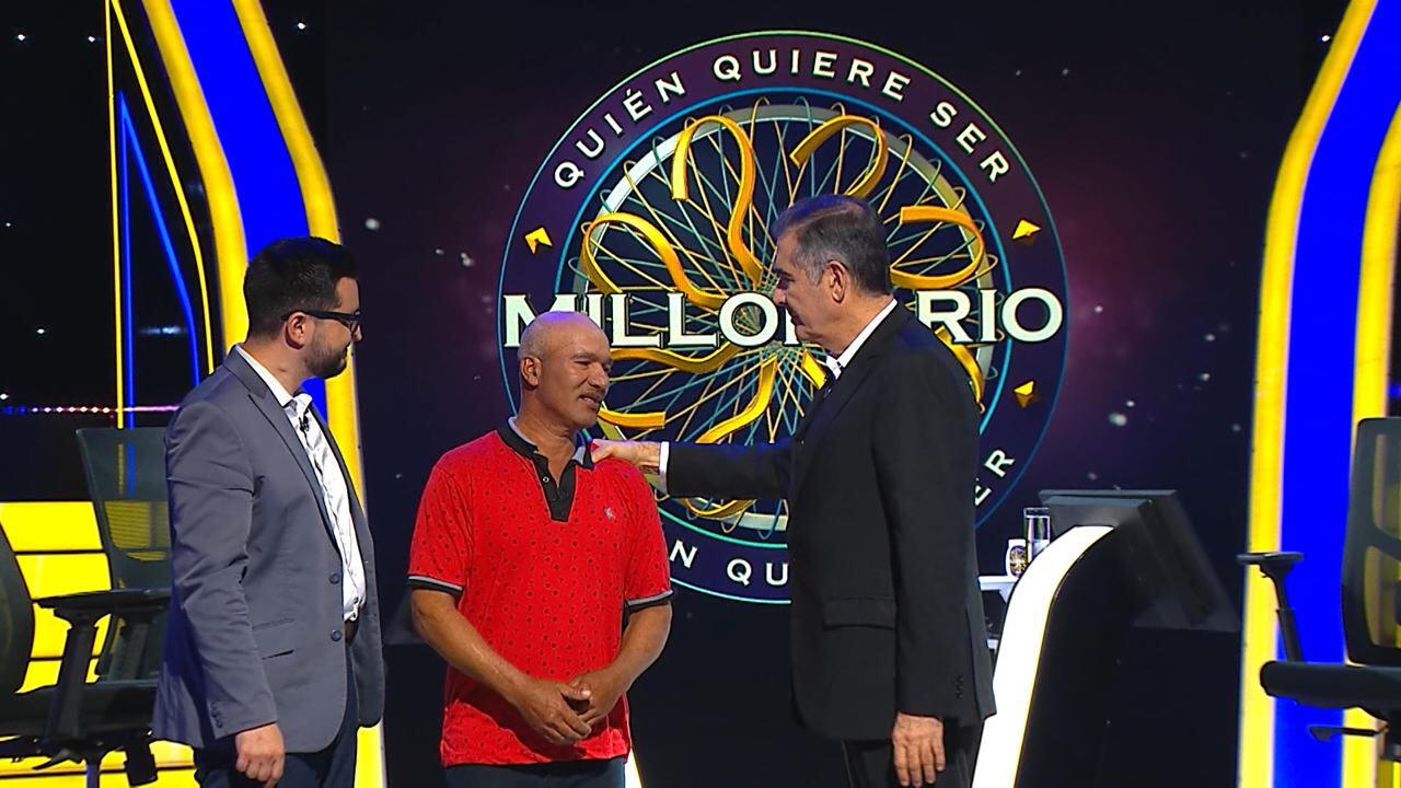Gerardo Madrigal y Daniel Céspedes en el especial de ¿Quién quiere ser millonario?