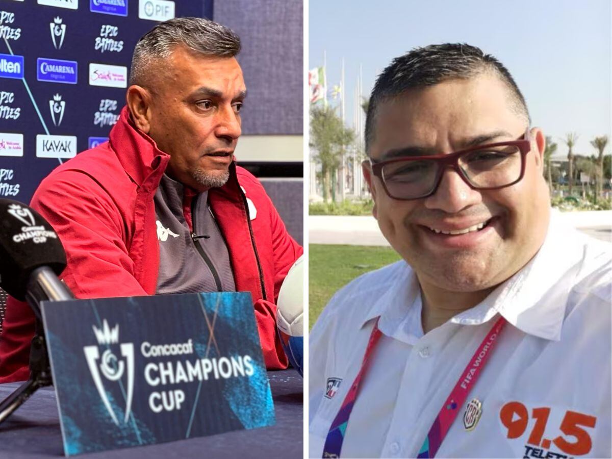 Christian Sandoval y Jose Giacone tienen una forma muy distinta de ver el mal momento que pasa Saprissa.