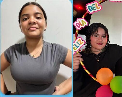 Sualeska Batista, de 15 años, y Catlyn Cardoza, de 16 años, muchachas desaparecidas.