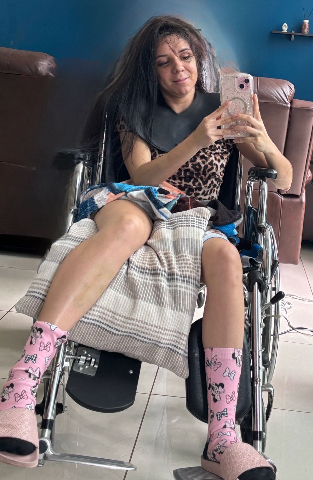 Natasha Alfaro ha encontrado la forma de salir adelante.