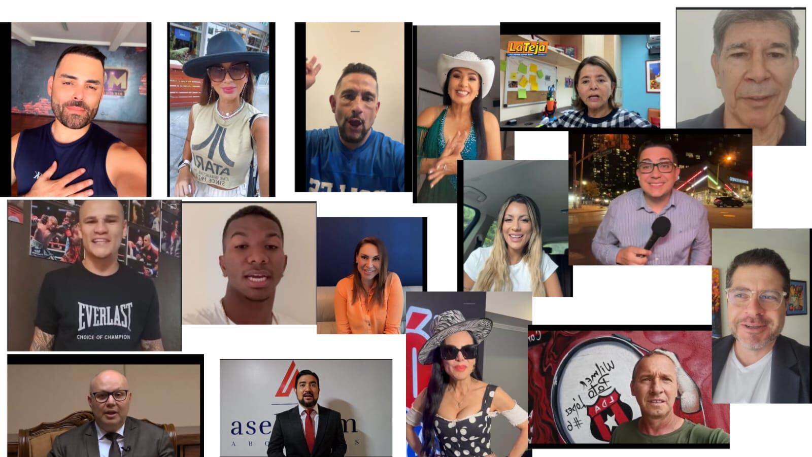 Figuras del deporte, la farándula, la política y más celebraron los 18 años de La Teja