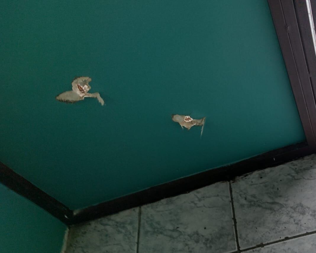 Ataque de sicarios en barrio Nuevo, en Tejar de El Guarco. Foto Keyna Calderón.