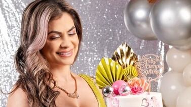 Milena, la trailera celebró su cumpleaños con muy buena compañía