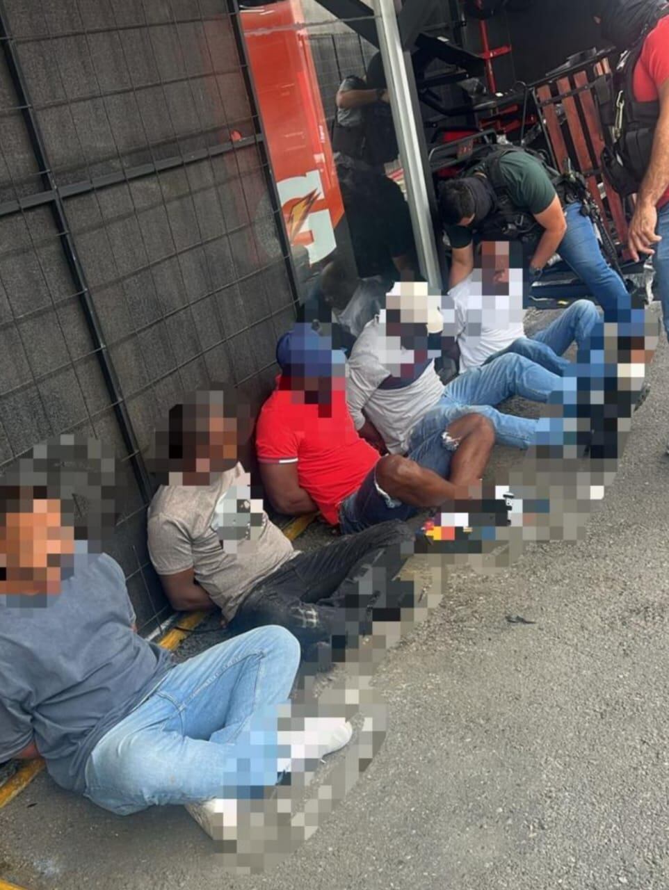 Detienen a supuesta banda que distribuía cocaína a bandas narco de San José. Foto MSP.