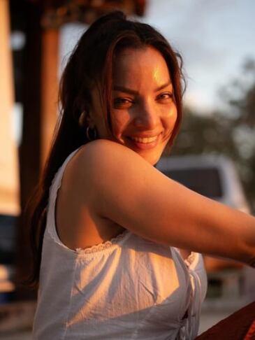 Verónica González, modelo y presentadora.