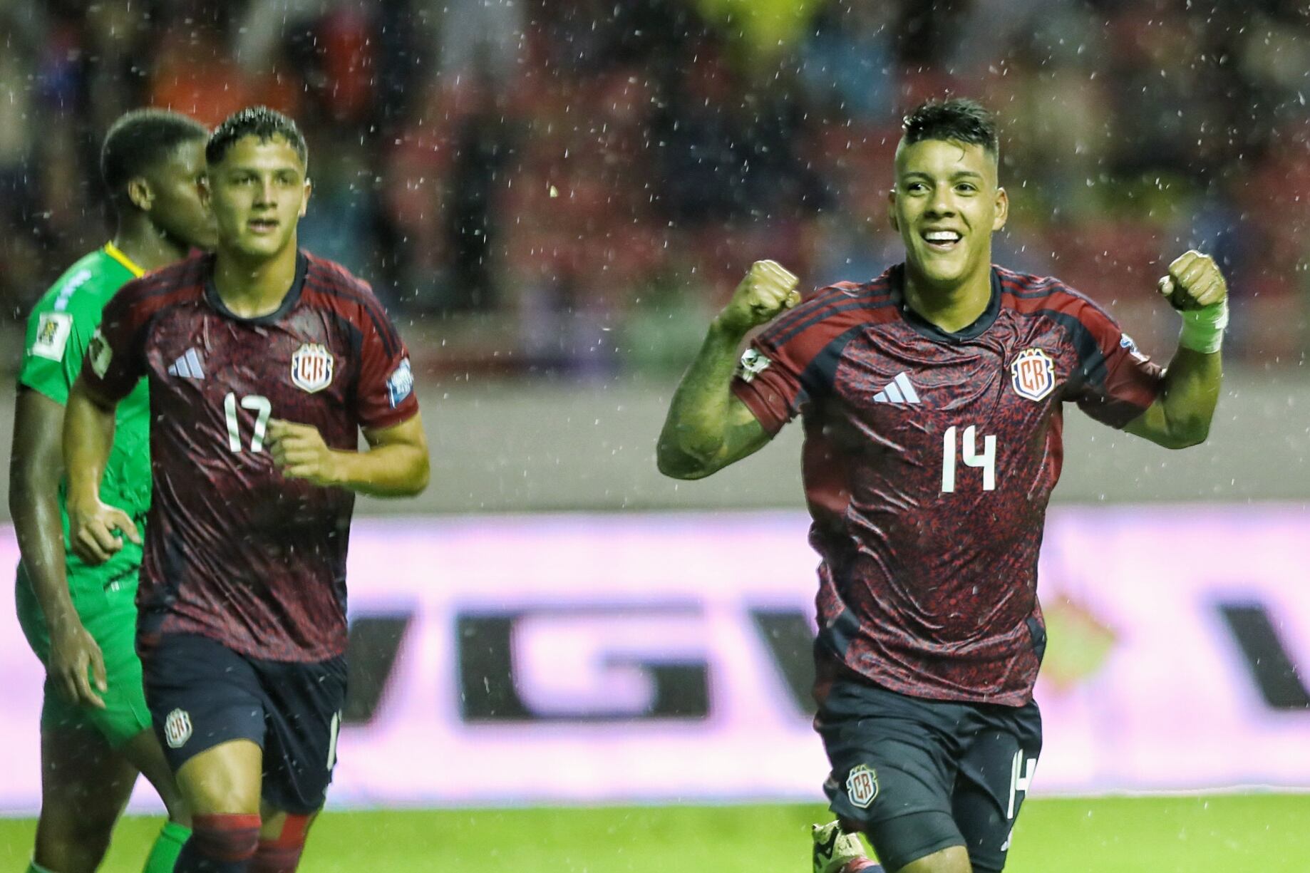 22/05/2024/ Juego entre la selección de Costa Rica vs San Cristóbal y Nieves en el estadio Nacional de Costa Rica por la primera fecha de la eliminatoria al mundial 2026 USA, Canadá y México / Foto John Durán