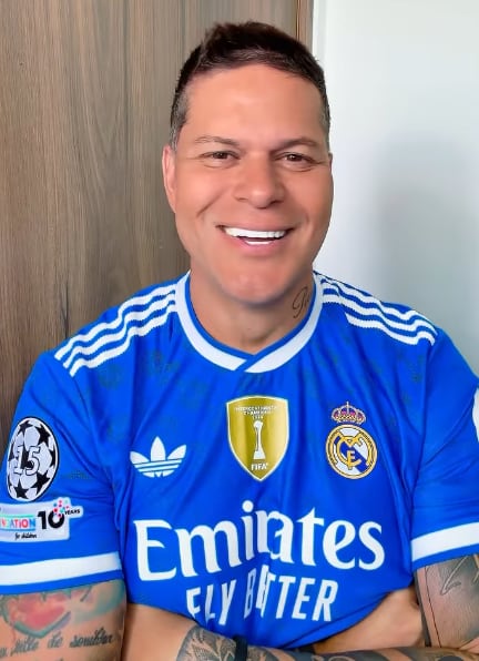 Neto Rangel, bailarín brasileño de Sábado feliz.