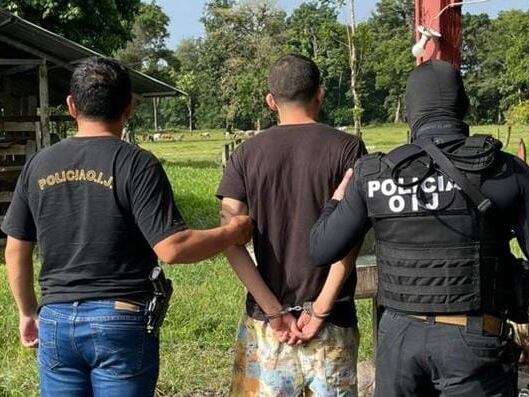 Martínez fue detenido la mañana de este viernes en el sector de Cedrales.