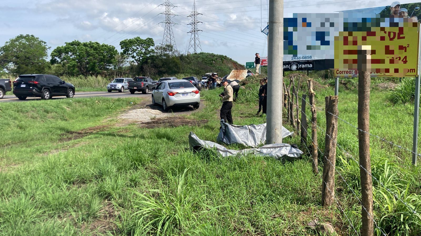 Gustavo Adolfo Guisao Araque y Ariel Avilés Ortiz aparecieron en la ruta 27 y el OIJ reconstruye los hechos para dar con responsables. Foto: La Teja