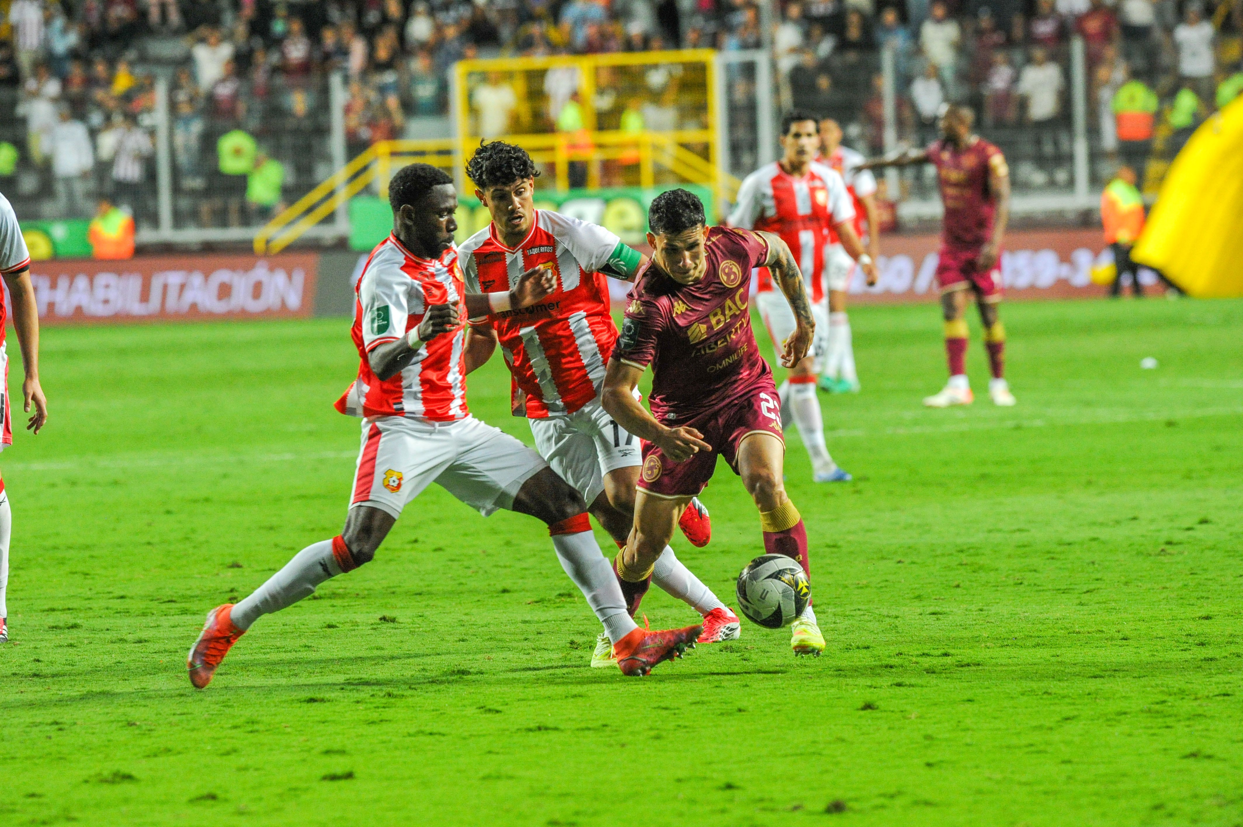 Partido Saprissa vs Herediano.