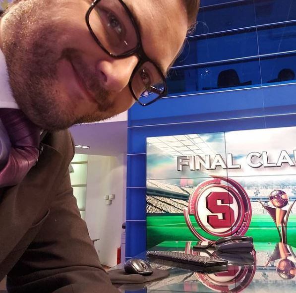 Luis Ortiz, periodista de Telenoticias. Instagram.