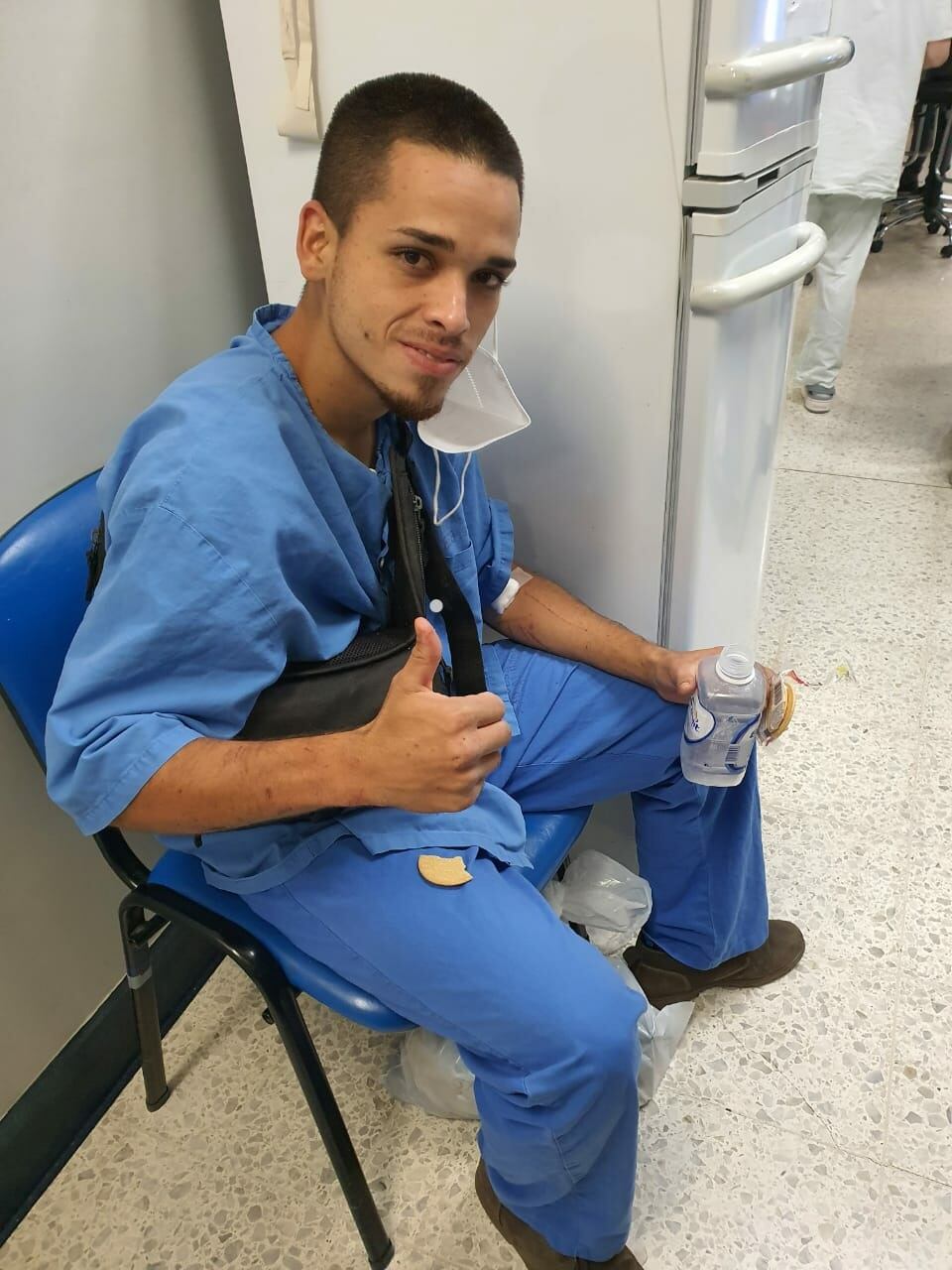 Luis Rodríguez Valenzuela, joven que estuvo perdido en cerro Dantas. Foto cortesía Leda Valenzuela.