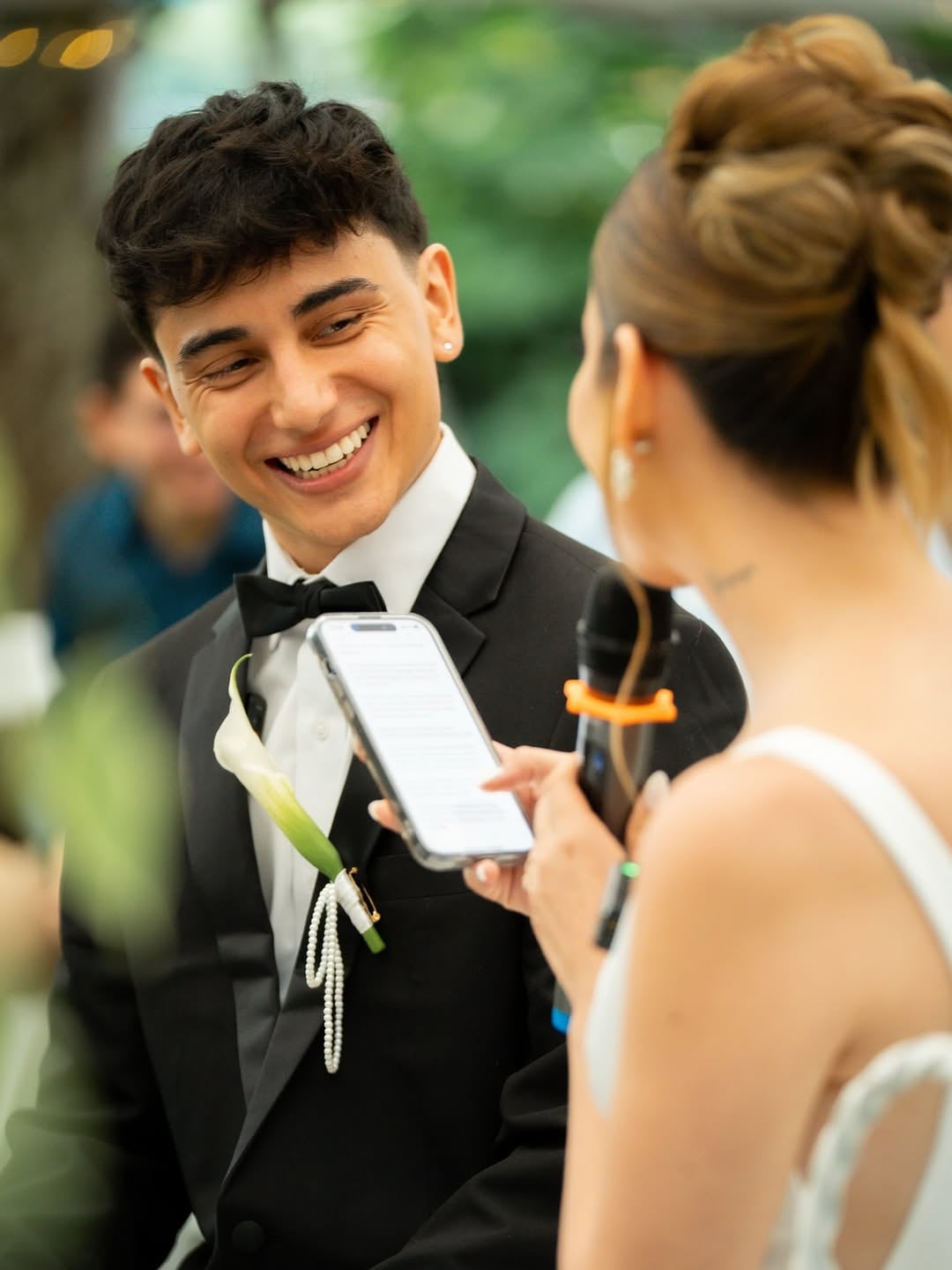 La pareja se casó el viernes 25 de julio y compartió imágenes del evento en redes sociales.