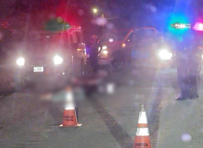 El ahora fallecido es un hombre de unos 22 años. Foto La Costa Norte de Santa Cruz Informa.