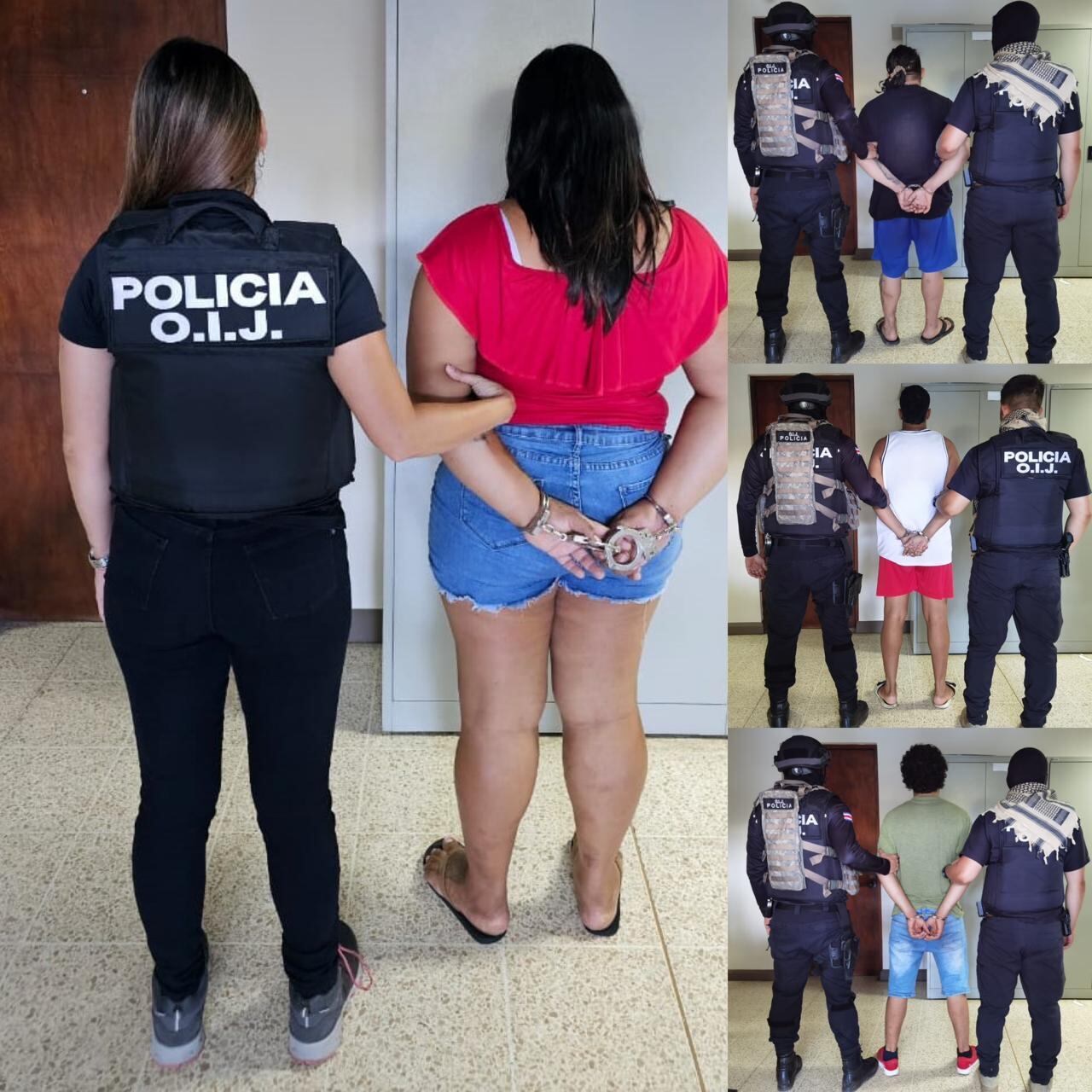 Una familia sospechosa de vender droga fue detenida por el OIJ