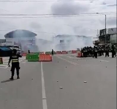 Intervenido el 19 de noviembre del 2020 el bloqueo en la frontera con Panamá