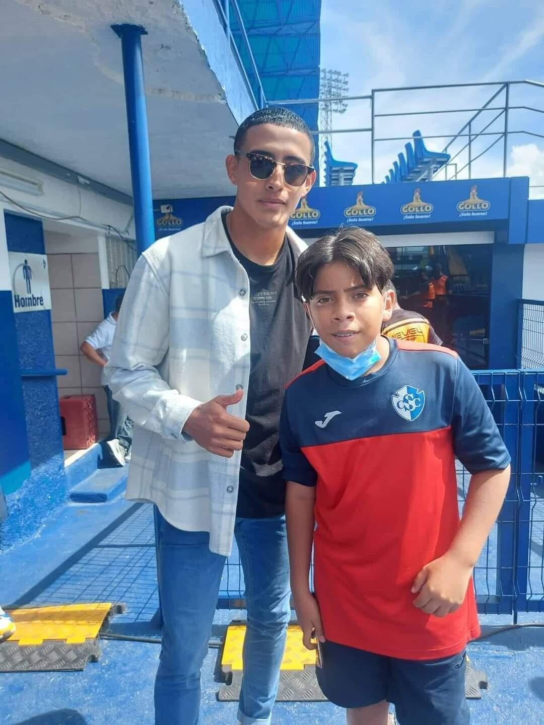 El defensor de la Sele, Daniel Chacón en su etapa escolar. Cortesía Lorena Jiménez.