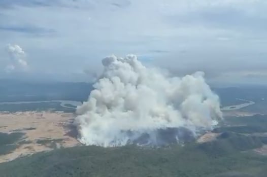 Incendio en Parque Nacional Palo Verde