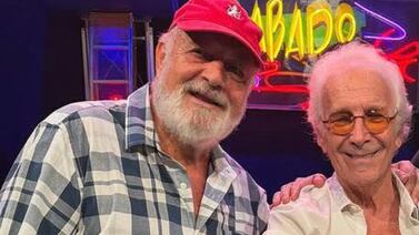 Víctor Kapusta estuvo en el último Sábado feliz que dirigió Nelson Hoffmann y así lo recordó