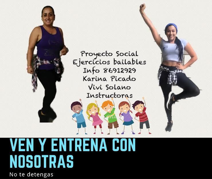 gente bajó de peso con ejercicio. Sibia Harrison y Gaudy Camacho